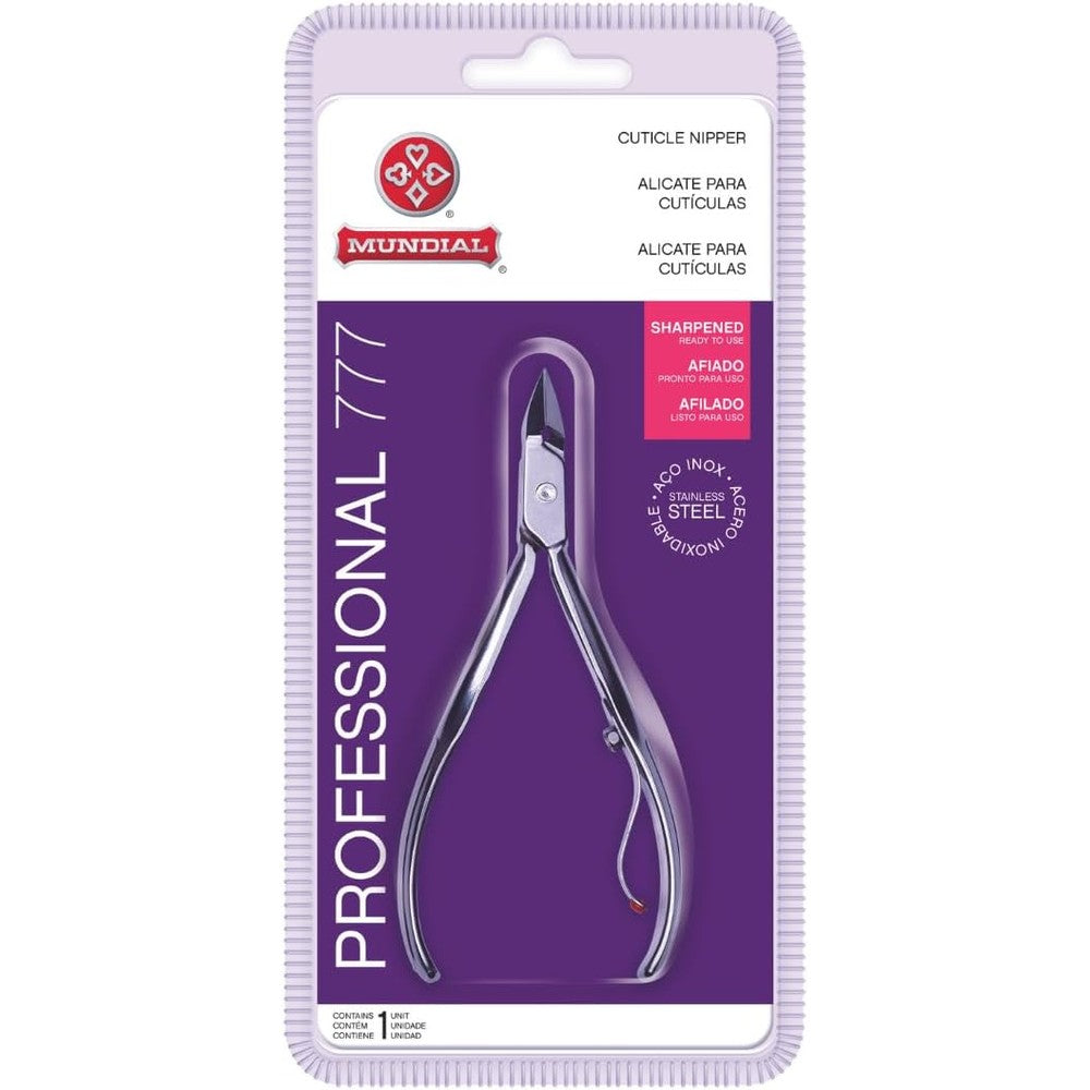 Mundial 777 Professional Cuticle Nipper front view