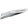 Tweezerman Mini Squeeze Cuticle Nipper silver front view