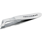 Tweezerman Mini Squeeze Cuticle Nipper silver front view