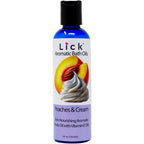 Lick Peaches And Whipped Cream Aromatic Bath Oil front view bottle