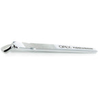 Orly Manicure Essentials Cuticle Pusher and Remover stainless steel tool front view