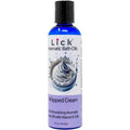 Lick whipped cream aromatic bath oil front view bottle
