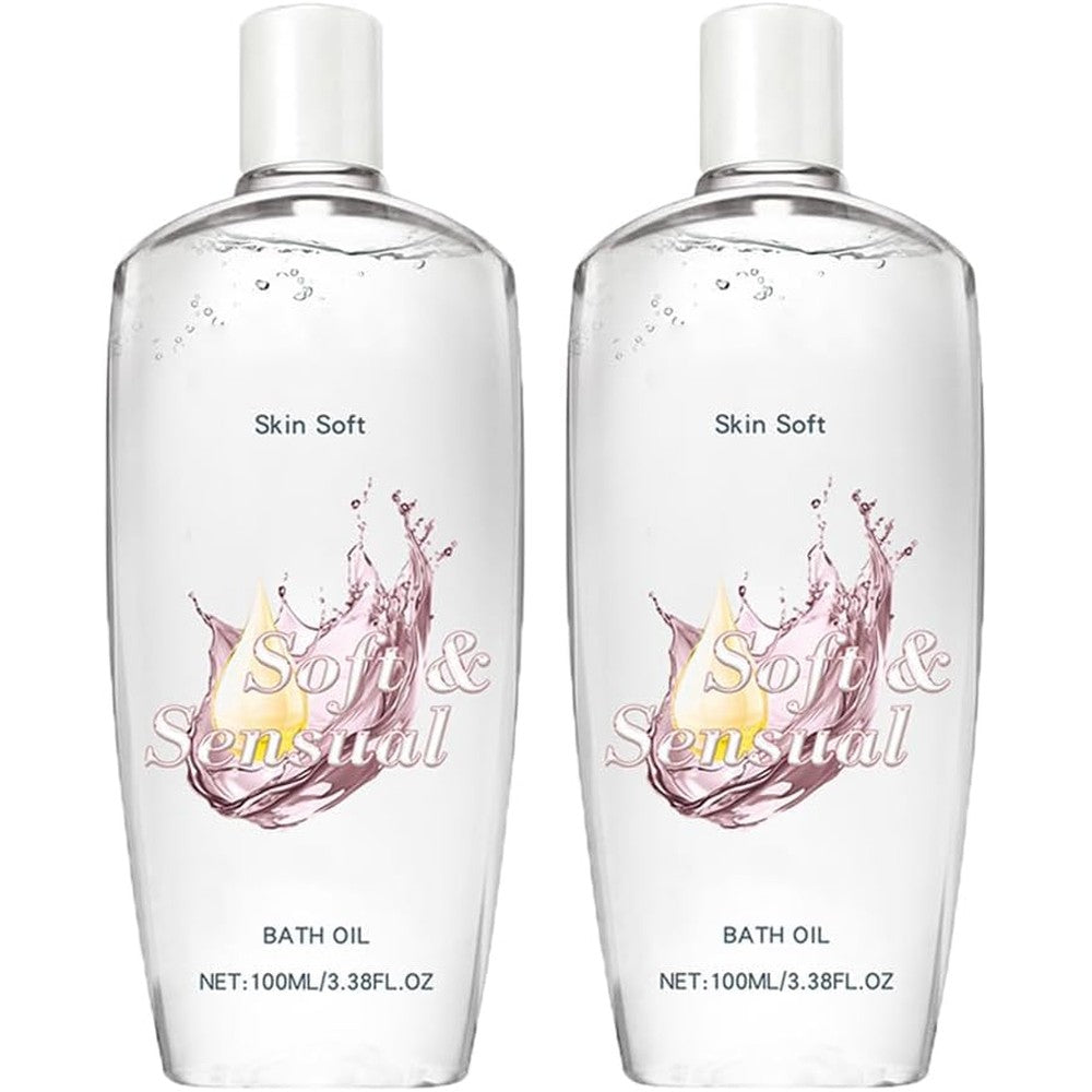 VSDFAW Skin So Soft Sensual Bath Oil front view bottle