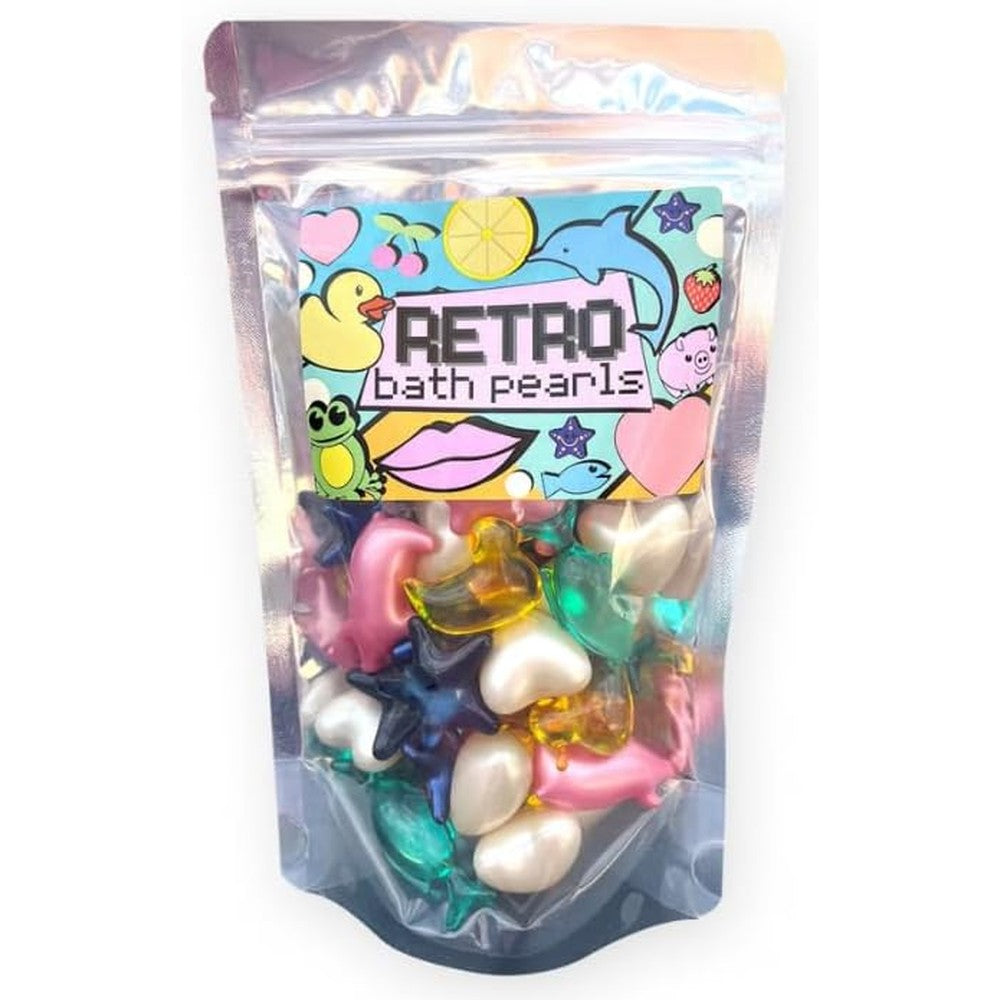 Bare Boutique retro bath beads jumbo pack front view bottle