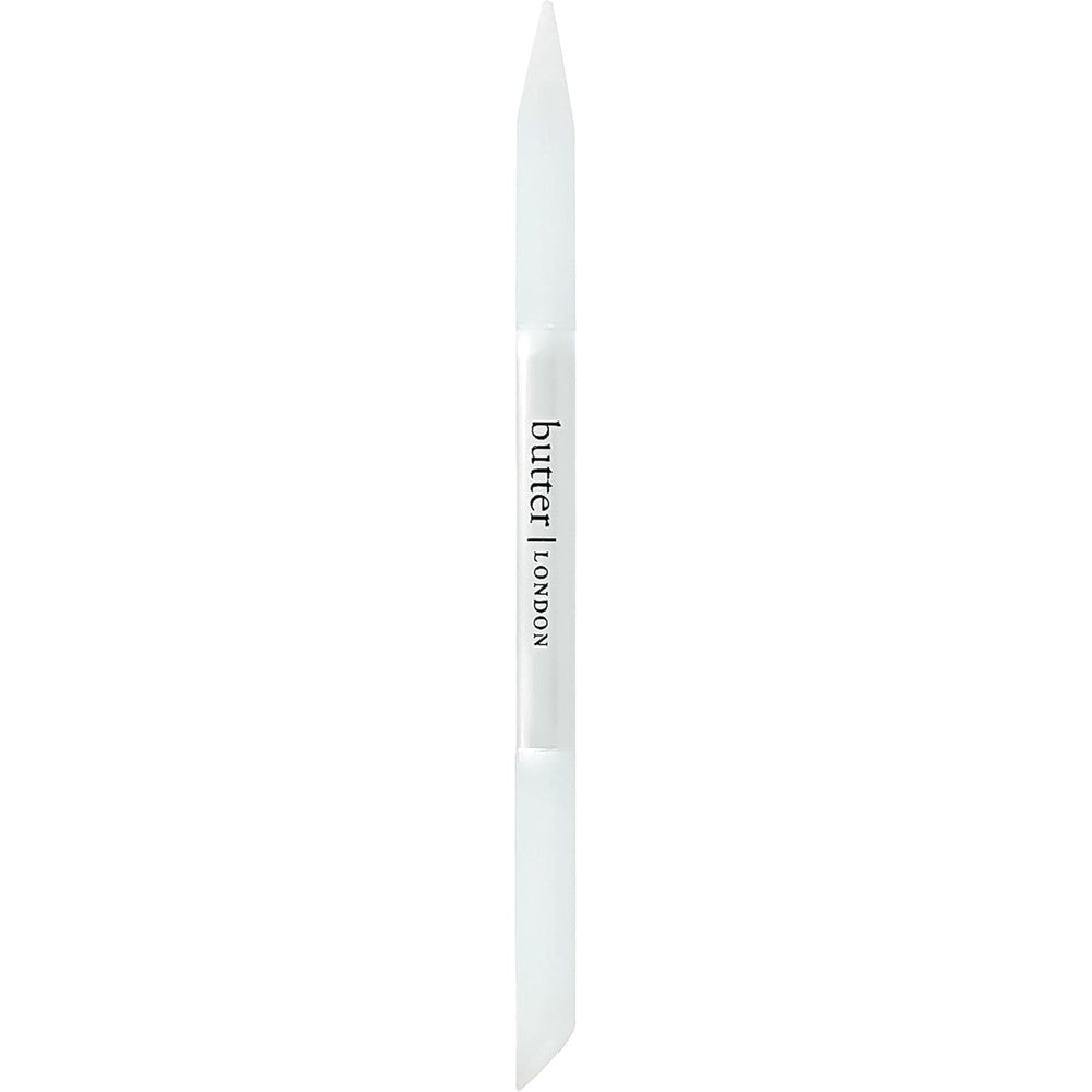 Butter London Signature Glass Cuticle Pusher front view