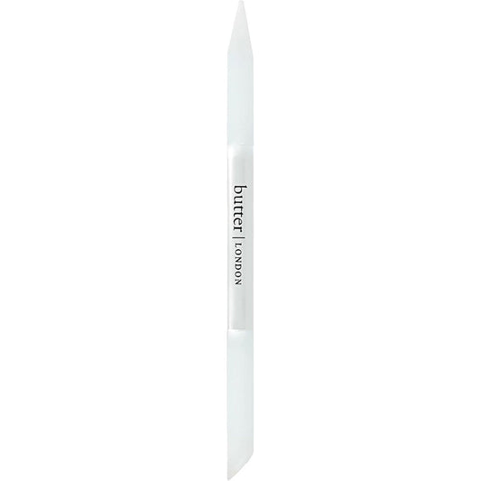 Butter London Signature Glass Cuticle Pusher front view