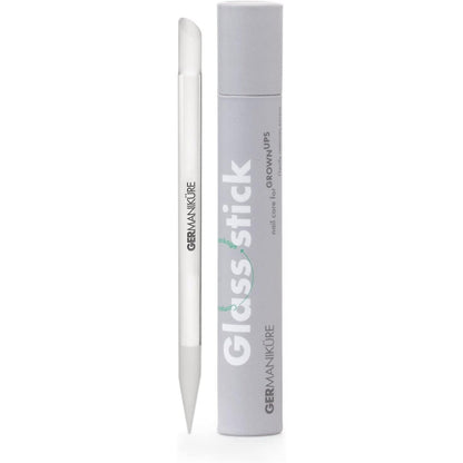 GERmanikure clear glass cuticle stick front view