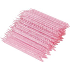 Siyuwuro 100 piece disposable cuticle sticks front view