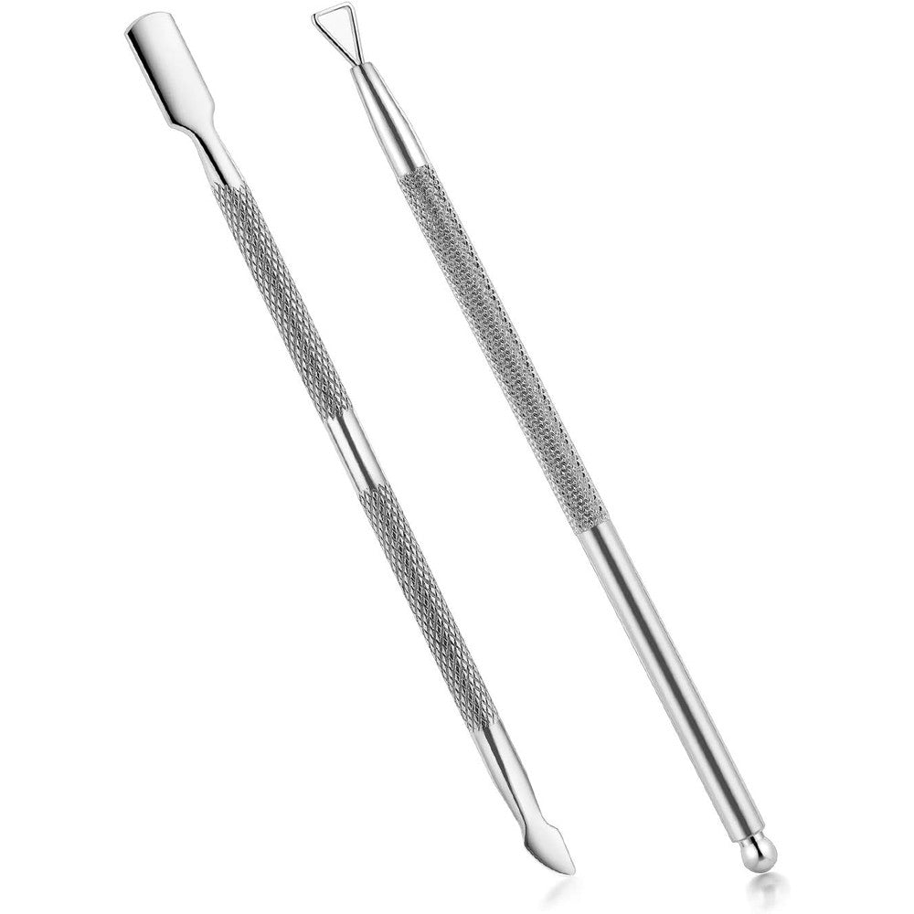 YINYIN professional cuticle pusher and cutter set front view