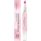 Generisch DreamCatching ceramic cuticle pusher and oil pen front view showcasing the pink applicator and packaging box