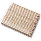 Hoomboom 100 pieces orange wood sticks front view