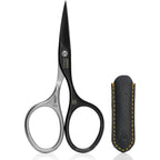 GERmanikure professional nail cutter scissors front view with leather case