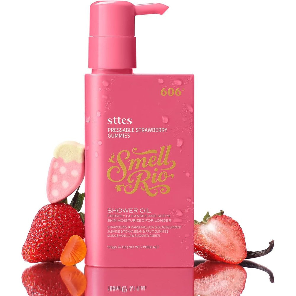 Sttes Smell Rio Shower Oil 606 front view bottle