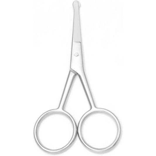 Yutoner premium manicure rounded tip scissors front view stainless steel grooming shears