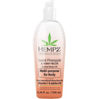 Hempz Sweet Pineapple And Honey Melon Multipurpose Body Oil front view bottle