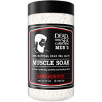 Dead Sea Collection Sandalwood Men Muscle Soak front container view