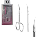Staleks Pro Expert 50 Type 2 professional cuticle scissors front view showing curved blades
