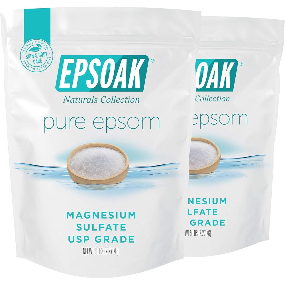 Epsoak Epsom Salt front view of packaging