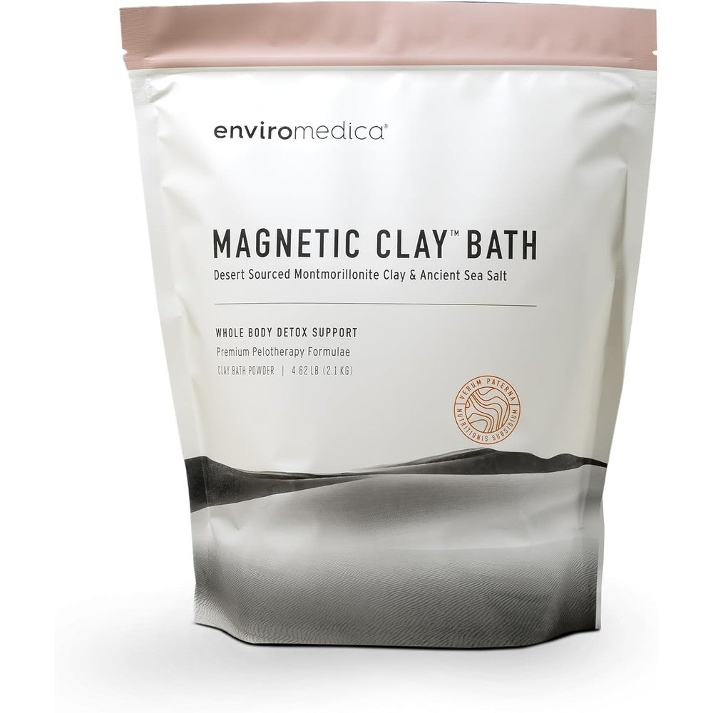 Enviromedica Magnetic Bentonite Clay Bath Powder 500g front view