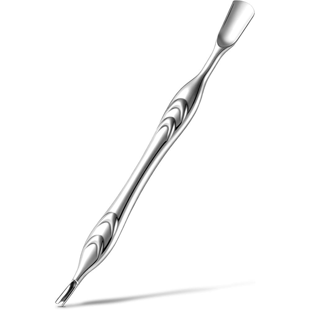 Nippes Solingen dual ended cuticle pusher and trimmer front view