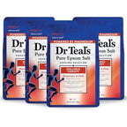 Dr Teal's wellness therapy rosemary and mint epsom salt soak front view packaging