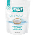 Epsoak Epsom Salt front view of 10 pound resealable pouch