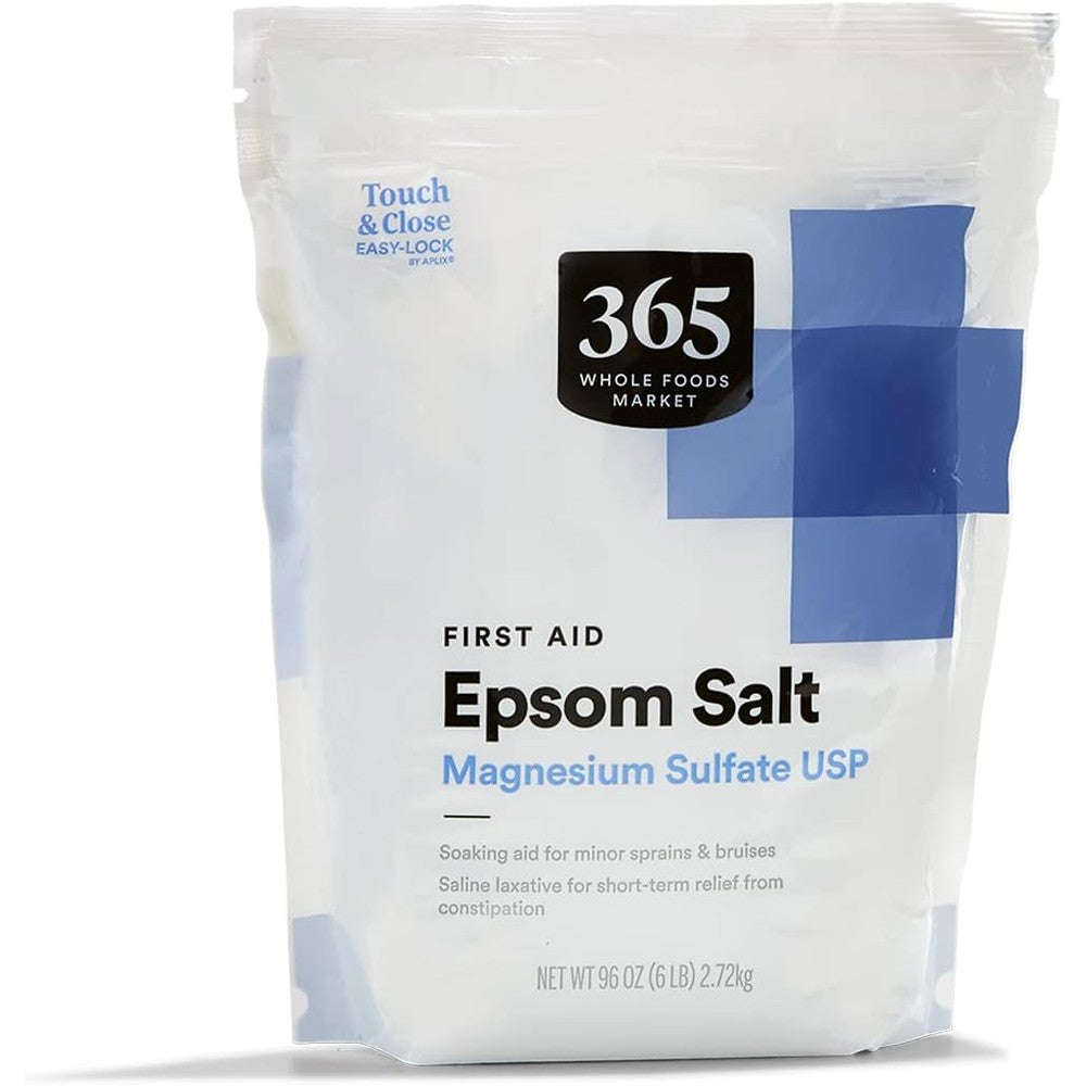 365 by Whole Foods Market first aid epsom salt front view packaging pouch