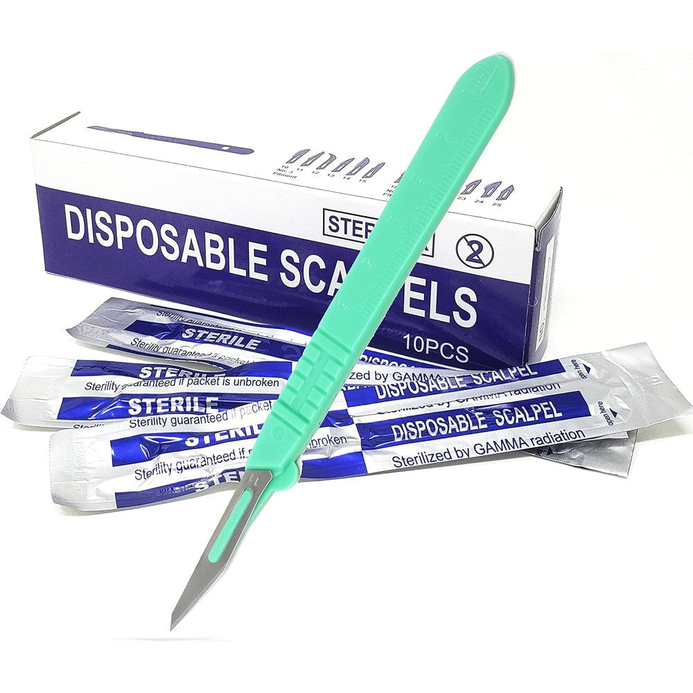A2Z Scilab Disposable Sterile Scalpel Number 11 front view