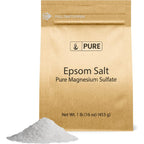 Pure Original Ingredients Epsom Salt front view packaging pouch