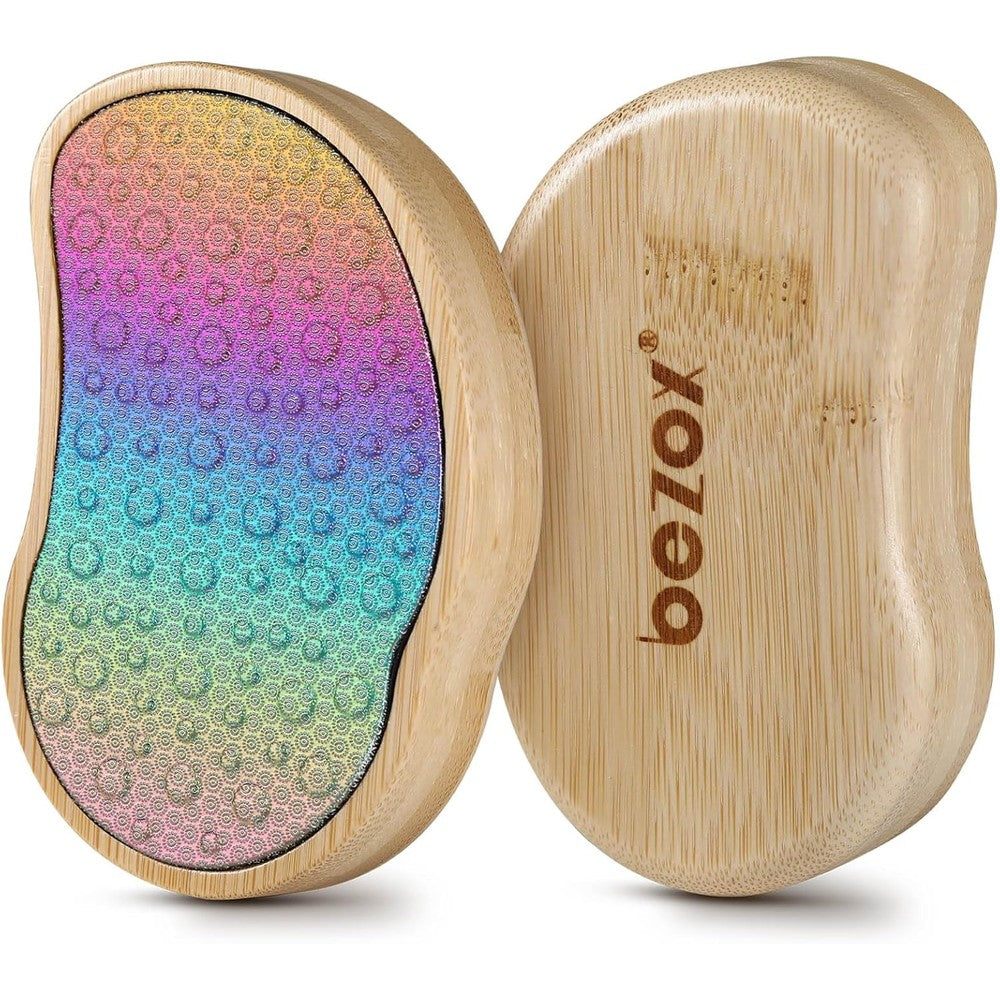 Bezox Stainless Steel Pedi Egg Foot File front view