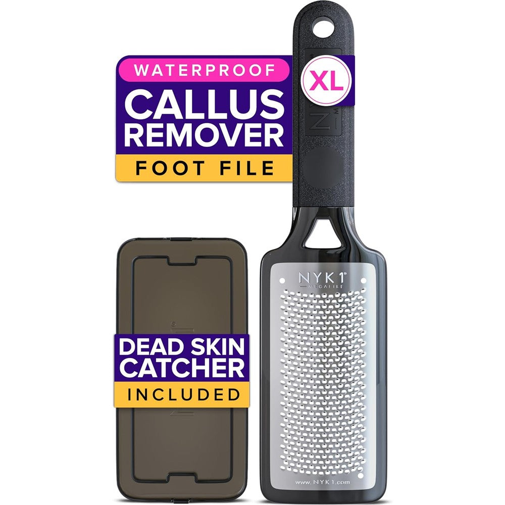 NYK1 Megafile foot file front view for callus removal