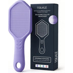 Silkle nano glass foot file purple ergonomic front view