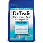 Dr Teal's Pure Epsom Salt Restorative Minerals 3 pounds front packaging view.