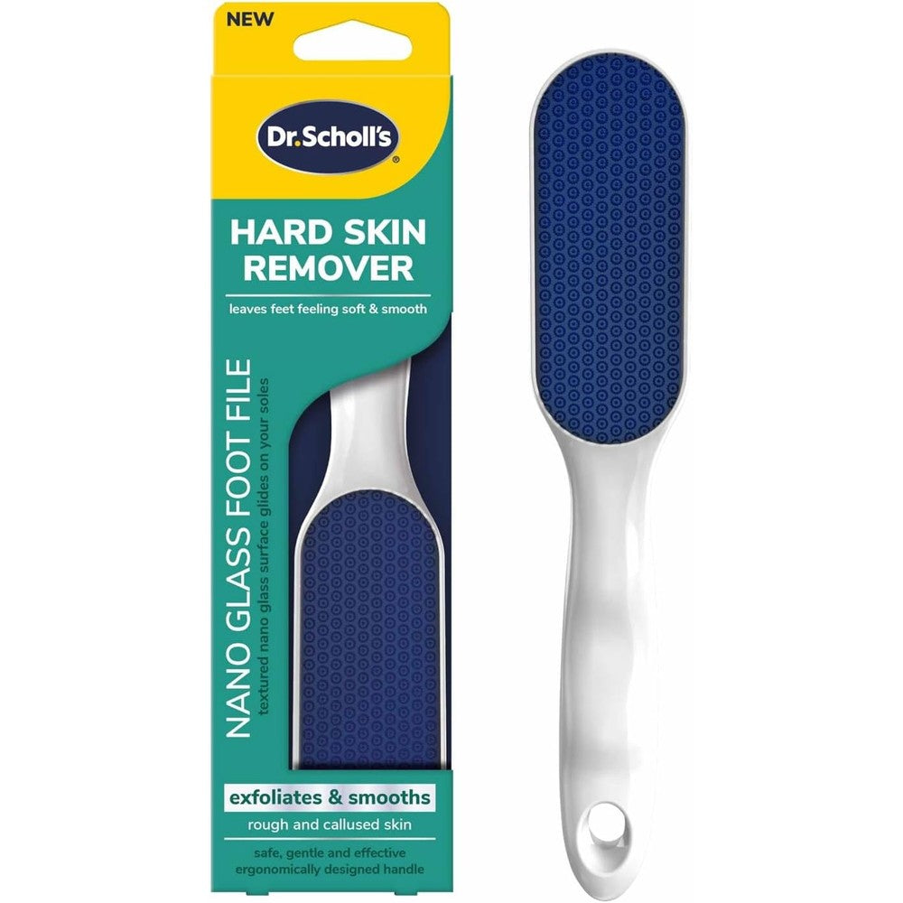 Dr. Scholl's Hard Skin Remover Nano Glass Foot File front view