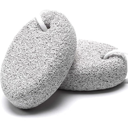 Hoomboom natural pumice stone set for feet front view