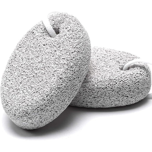 Hoomboom natural pumice stone set for feet front view