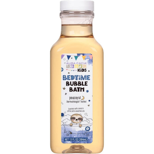 Aura Cacia Kids Bedtime Bubble Bath 13 Fluid Ounce front view