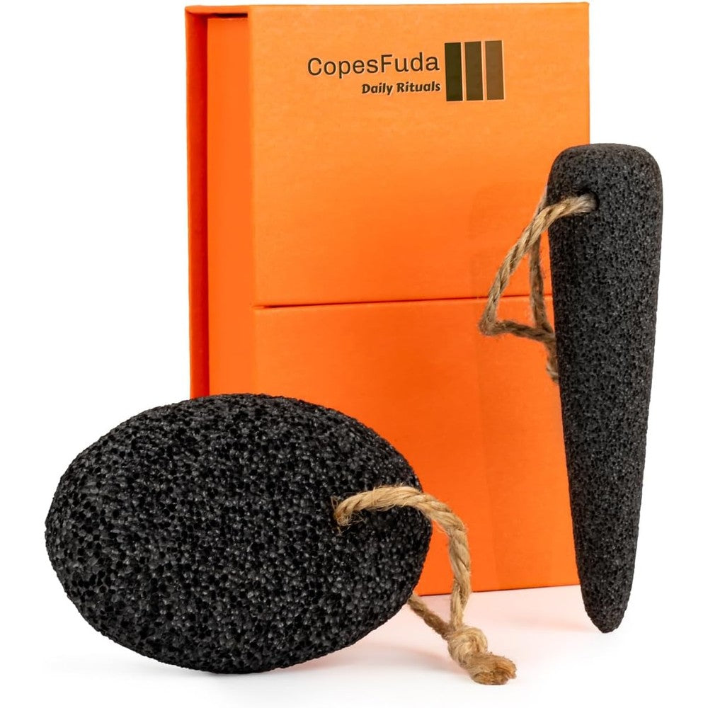 CopesFuda natural volcanic pumice stone set front view