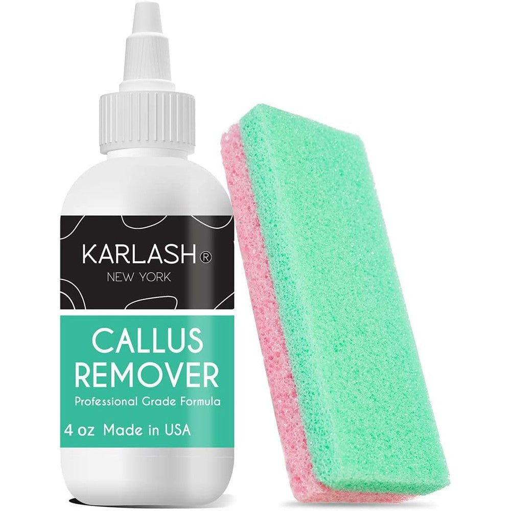 Karlash callus remover gel and pumice stone kit front view