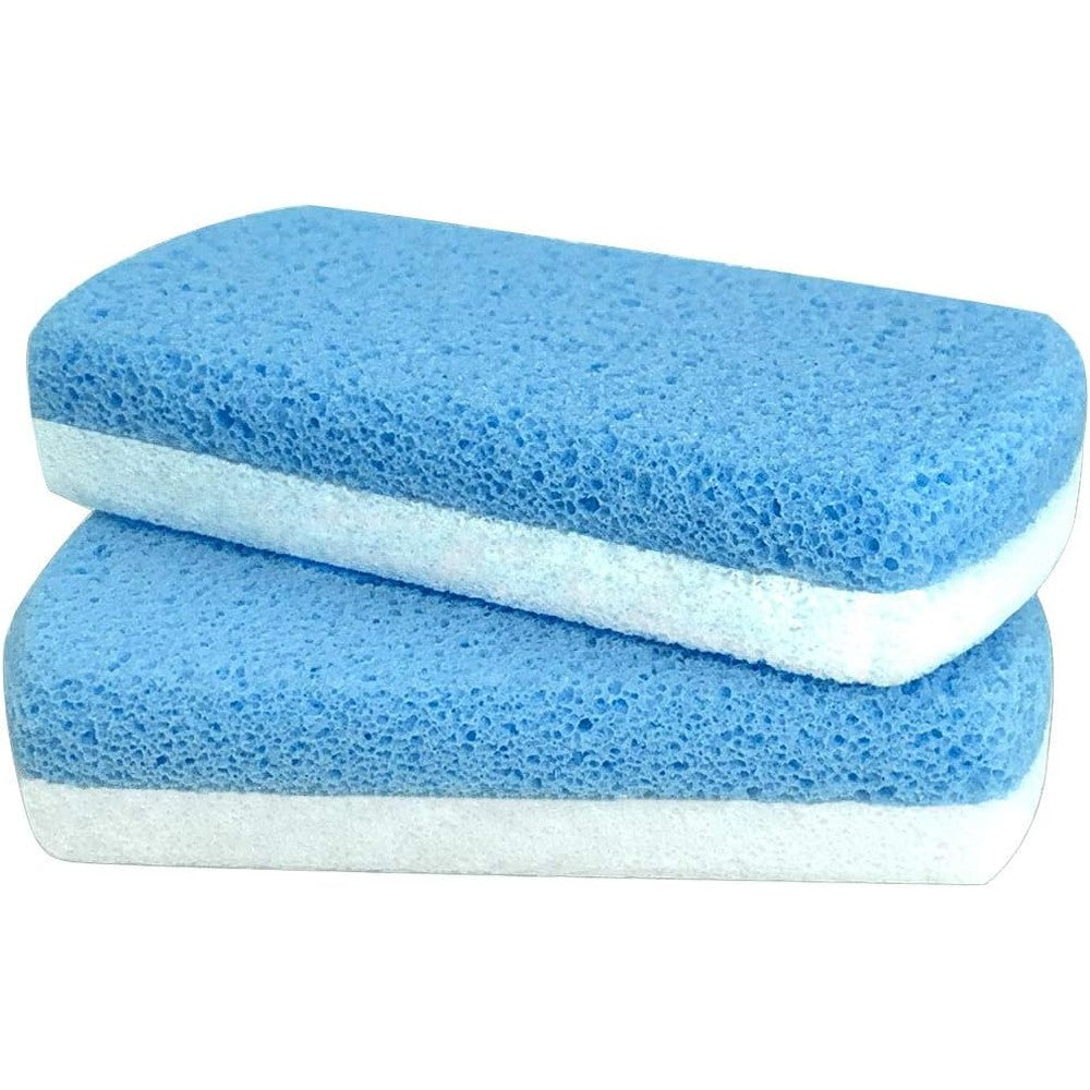 Maryton glass pumice stone for feet dual sided set
