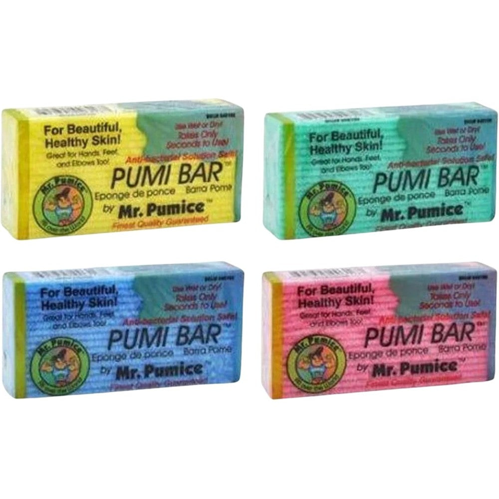 Mr. Pumice Callus Remover Pumi Bar 4 pack front view