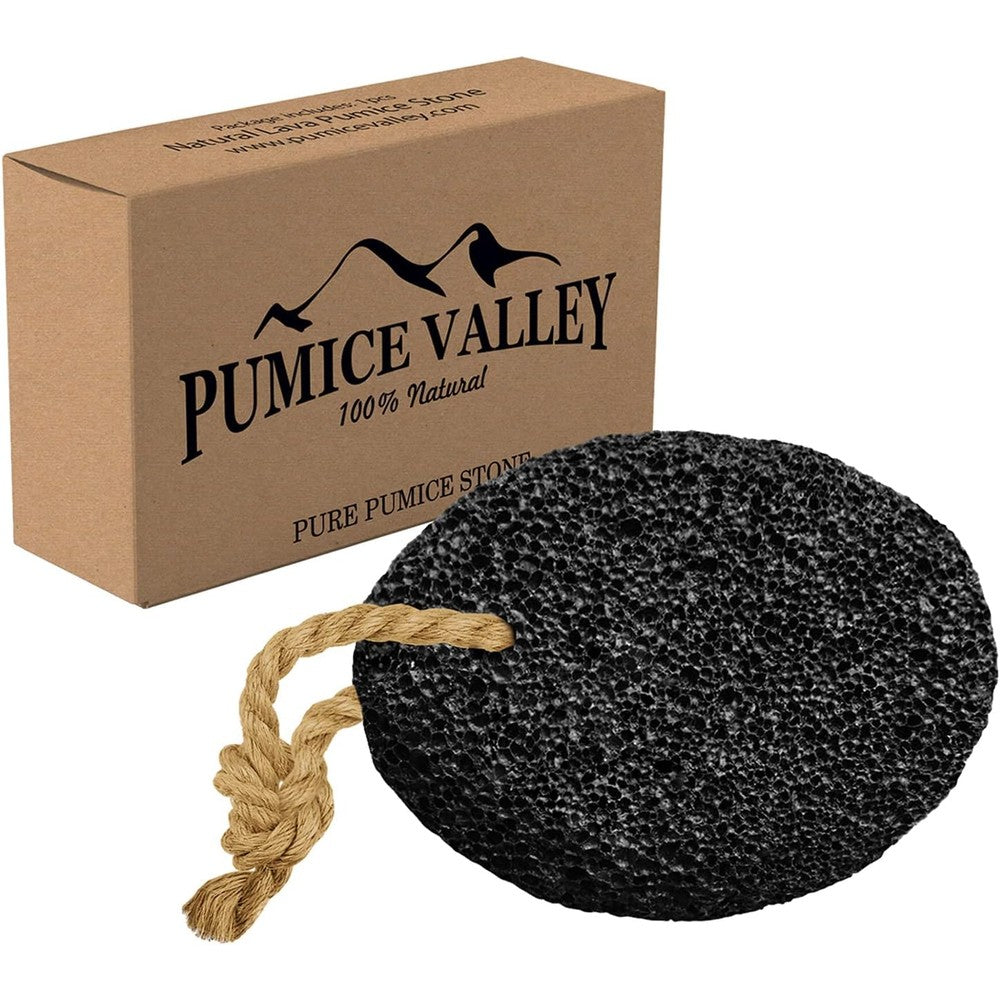 Pumice Valley natural lava black pumice stone for pedicure