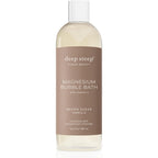 Deep Steep Magnesium Bubble Bath Brown Sugar Vanilla front view bottle
