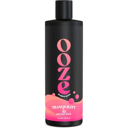 Ooze Passion Fruit Bubble Bath 473ml front view