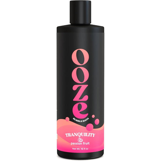 Ooze Passion Fruit Bubble Bath 473ml front view