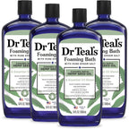 Dr Teal's foaming bath front view