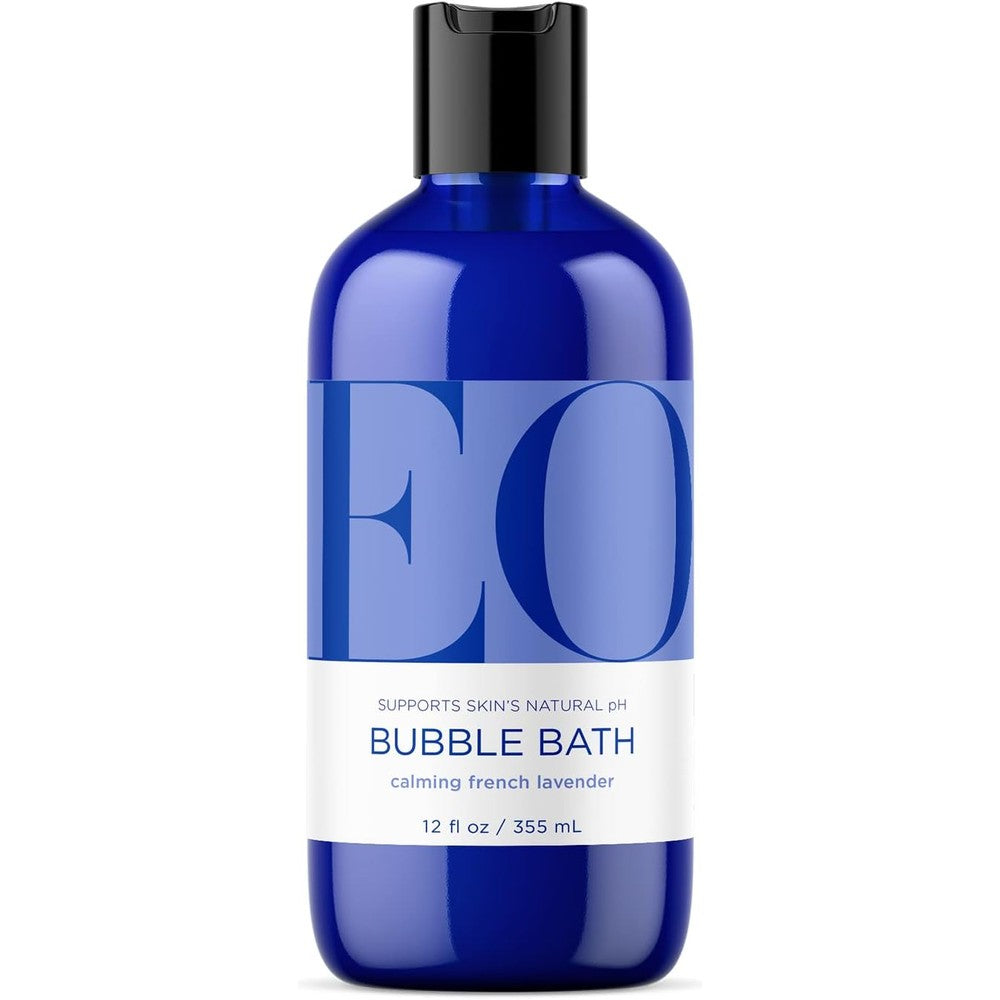 EO Bubble Bath French Lavender front bottle view