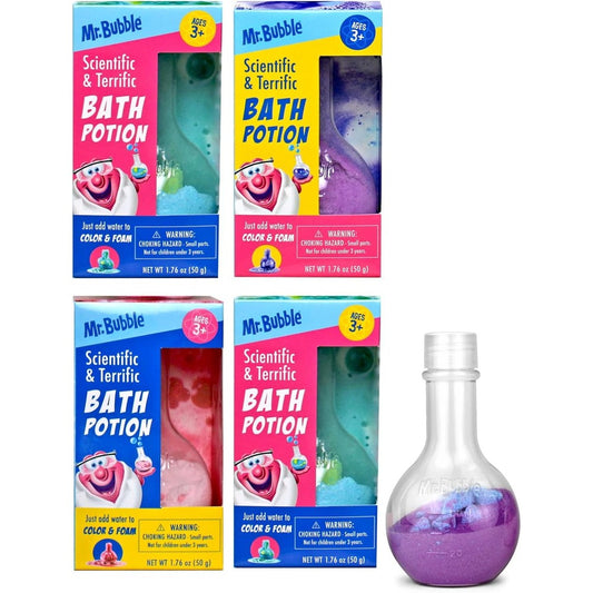 Mr. Bubble Kids Original Bath Bomb Potions front packaging