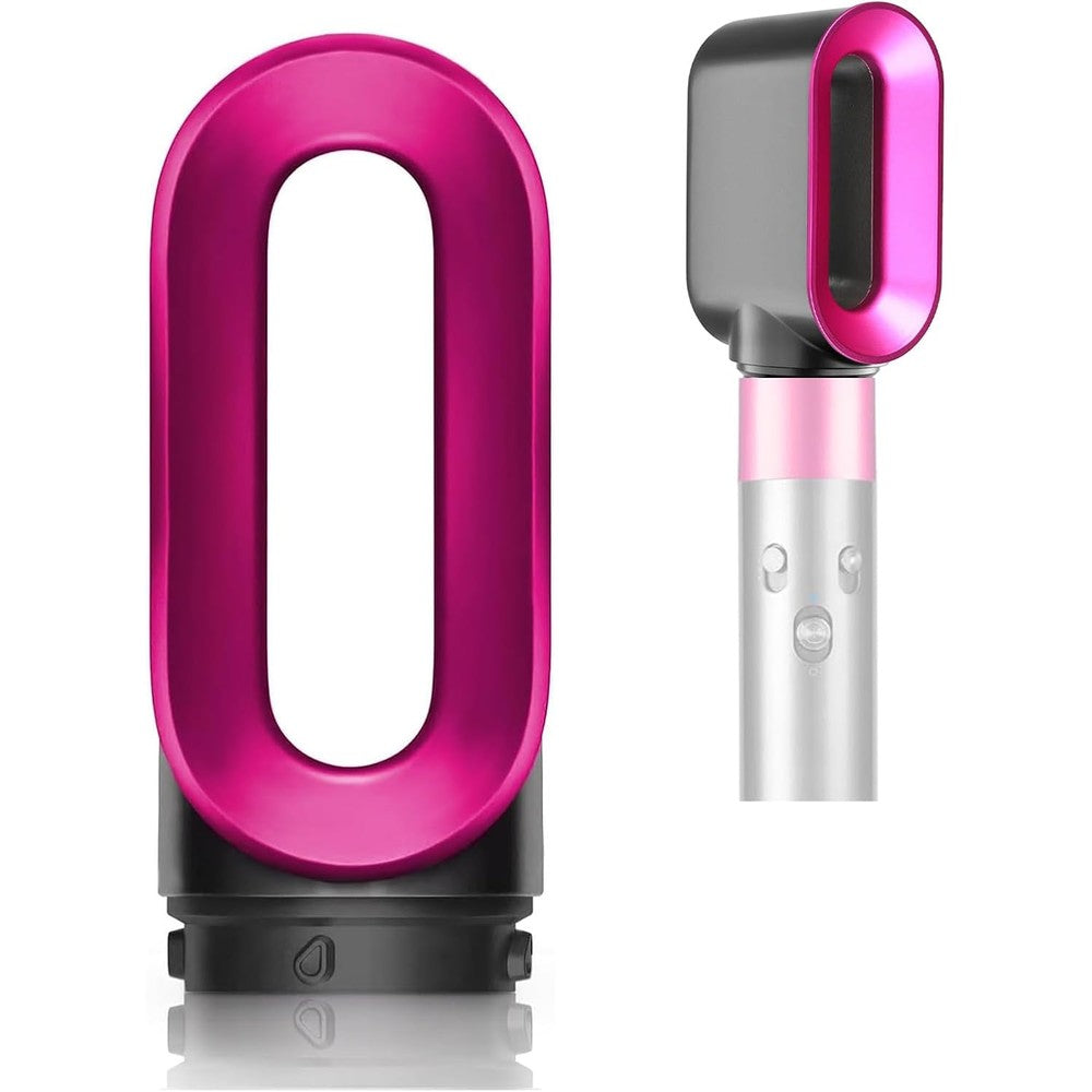 Moupaa pre styling dryer attachment nozzle replacement front view showing rose accent detailing