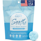 The Lavish Goat Soothe shower steamers front view packaging